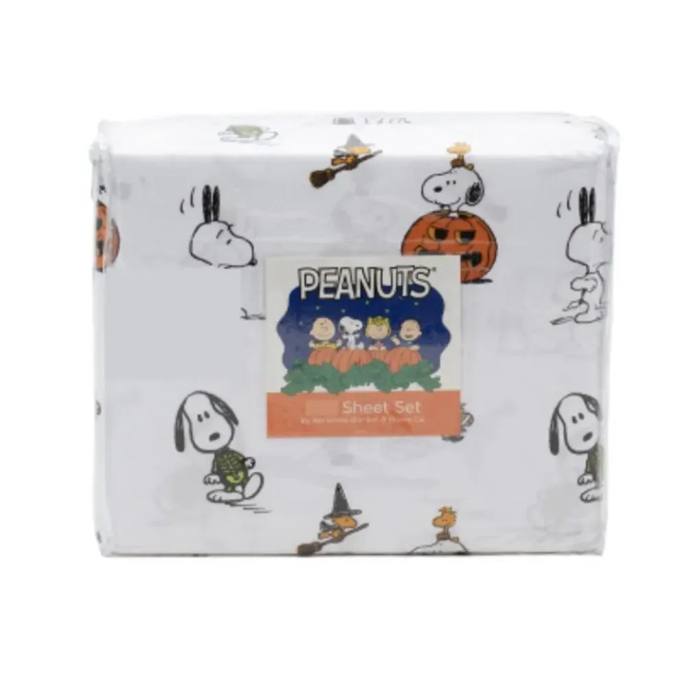 PEANUTS Halloween Shenanigans Snoopy & Woodstock Full Sheet 4 Piece Set